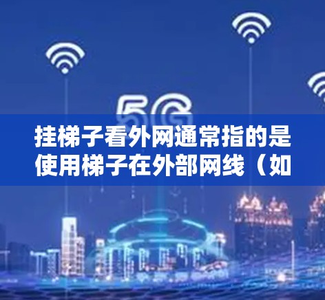 挂梯子看外网通常指的是使用梯子在外部网线（如铁网、塑料网、电线网等）上进行安装或维护。梯子的使用方法和注意事项需要根据具体的网线类型和环境条件来决定
