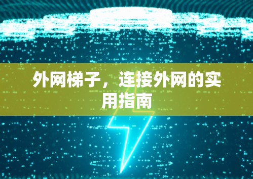 外网梯子，连接外网的实用指南