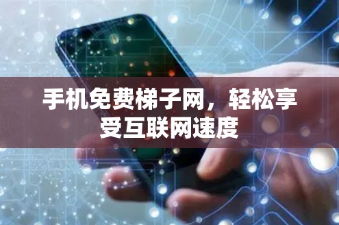 手机免费梯子网，轻松享受互联网速度