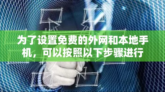 为了设置免费的外网和本地手机，可以按照以下步骤进行