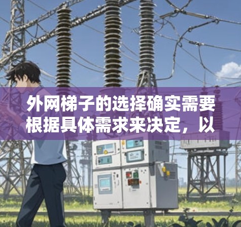 外网梯子的选择确实需要根据具体需求来决定，以下是一些建议和注意事项，帮助你更好地选择适合你的外网梯子