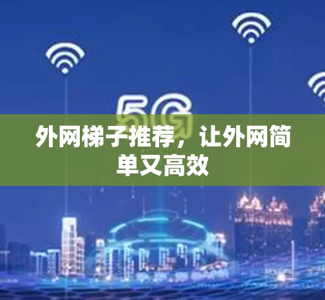 外网梯子推荐，让外网简单又高效