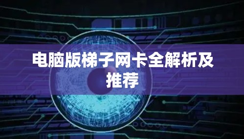 电脑版梯子网卡全解析及推荐