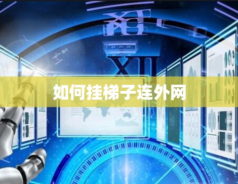 如何挂梯子连外网