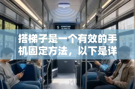搭梯子是一个有效的手机固定方法,以下是详细步骤