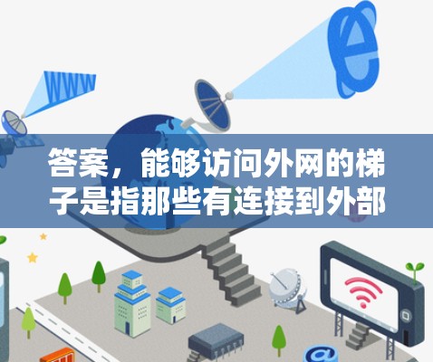 答案,能够访问外网的梯子是指那些有连接到外部互联网的物理接口的设备,例如路由器、交换机或路由器