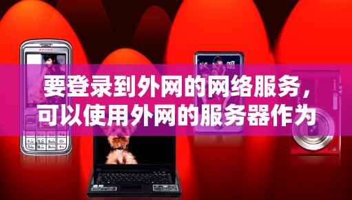 要登录到外网的网络服务,可以使用外网的服务器作为梯子的端口或登录设备。以下是一些步骤