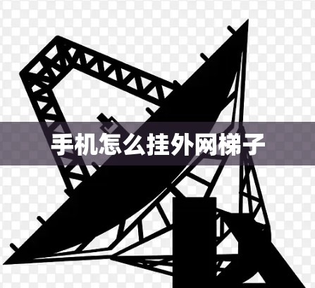 手机怎么挂外网梯子