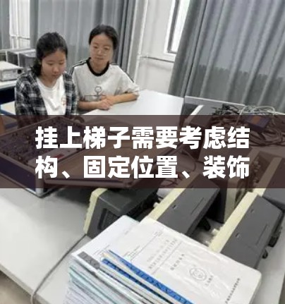 挂上梯子需要考虑结构、固定位置、装饰和安全因素。以下是一步步的指南