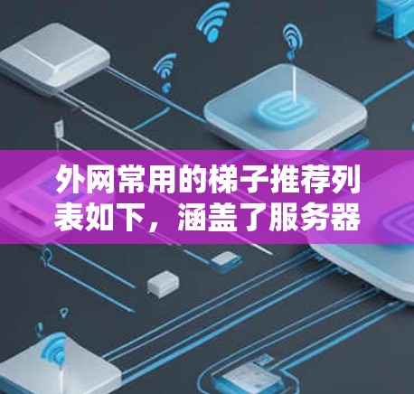 外网常用的梯子推荐列表如下，涵盖了服务器安装、网络设备连接、数据传输和设备架设等方面