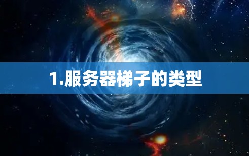 1.服务器梯子的类型