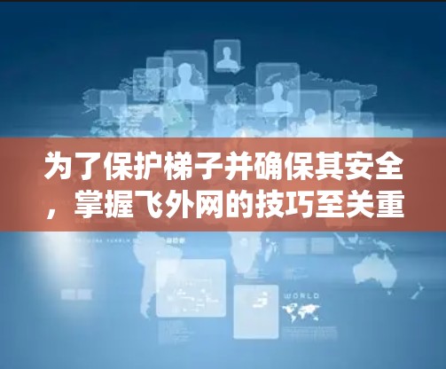 为了保护梯子并确保其安全,掌握飞外网的技巧至关重要。以下是一个系统性的学习计划,帮助你全面理解和应用飞外网