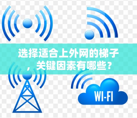 选择适合上外网的梯子，关键因素有哪些？