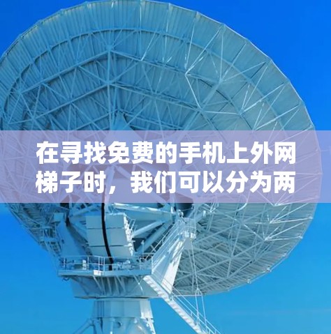 在寻找免费的手机上外网梯子时，我们可以分为两种主要情况，手机自带的免费网络连接和购买免费无线网络设备。以下是对这两种情况的详细分析