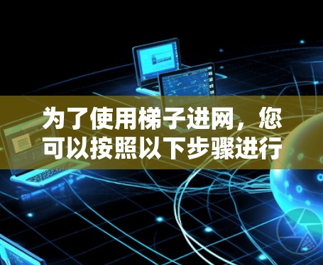 为了使用梯子进网，您可以按照以下步骤进行