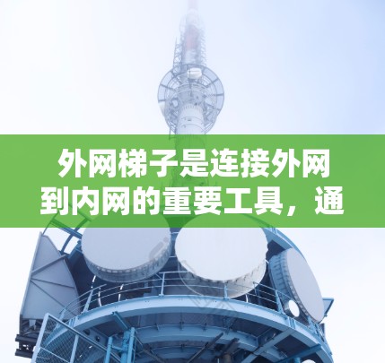 外网梯子是连接外网到内网的重要工具，通常用于互联网局域网、无线网络等。虽然有些企业可能选择了付费的梯子，但有些免费的产品和解决方案也提供了可使用的选项。以下是一些常见的免费外网梯子和网络设备