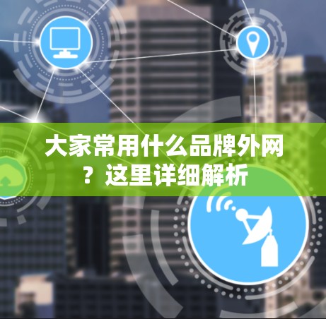 大家常用什么品牌外网?这里详细解析