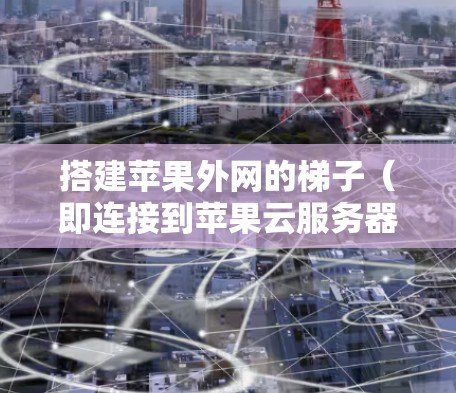 搭建苹果外网的梯子(即连接到苹果云服务器)的步骤如下
