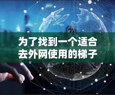 为了找到一个适合去外网使用的梯子，建议综合考虑以下几个因素