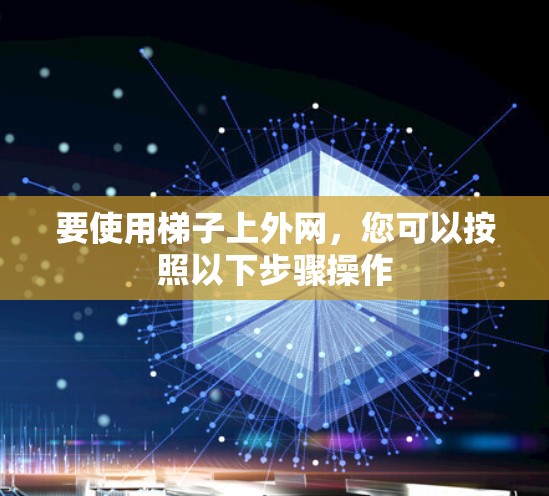 要使用梯子上外网，您可以按照以下步骤操作