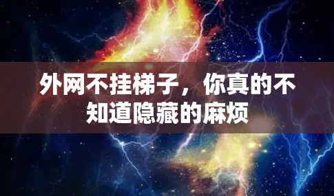 外网不挂梯子，你真的不知道隐藏的麻烦