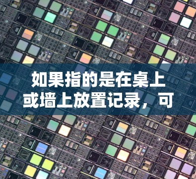 如果指的是在桌上或墙上放置记录，可以通过使用特定的工具或墙面放置工具来放置记录。如果指的是在某个网络设备上管理记录，可能需要使用特定的网络管理工具或软件来查看和管理这些记录