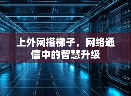 上外网搭梯子，网络通信中的智慧升级