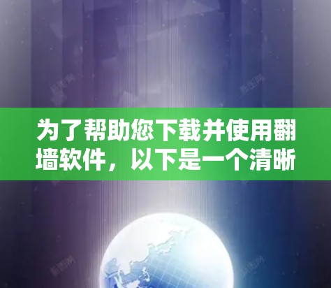 为了帮助您下载并使用<strong>翻墙</strong>软件，以下是一个清晰的指南，涵盖了解决方案、使用步骤和安全考虑