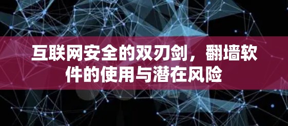 互联网安全的双刃剑,<strong>翻墙</strong>软件的使用与潜在风险