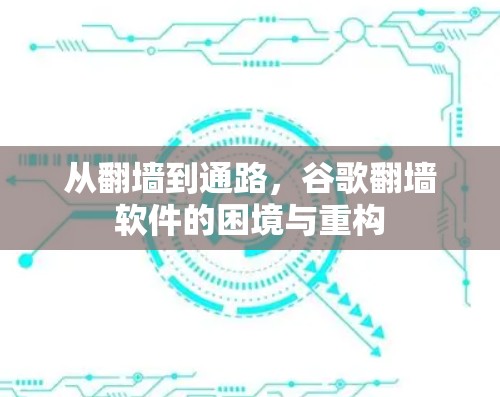 从<strong>翻墙</strong>到通路，谷歌<strong>翻墙</strong>软件的困境与重构