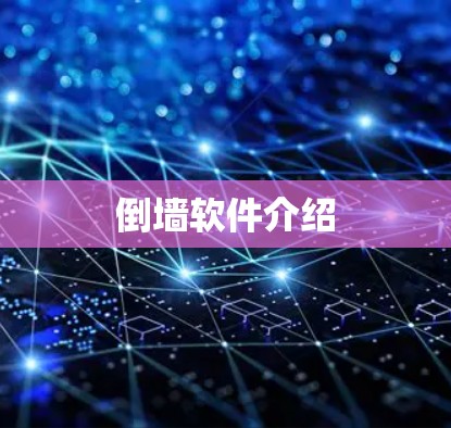 倒墙软件介绍