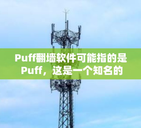 Puff<strong>翻墙</strong>软件可能指的是 Puff，这是一个知名的视频平台，允许用户上传和观看视频。然而，如果您的意思是<strong>翻墙</strong>软件，那么Puff如果您指的是某种特定的<strong>翻墙</strong>软件，可能是指用于<strong>翻墙</strong>的工具或服务