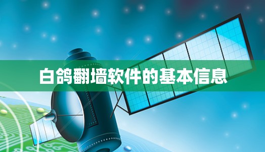 白鸽<strong>翻墙</strong>软件的基本信息