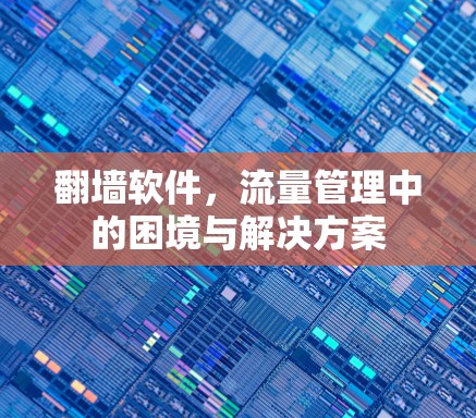 <strong>翻墙</strong>软件，流量管理中的困境与解决方案