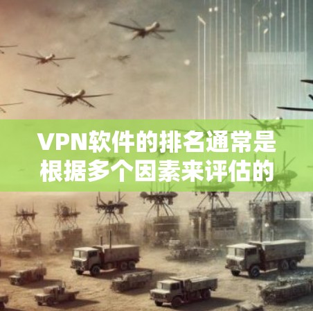 VPN软件的排名通常是根据多个因素来评估的，包括软件的性能、安全性和用户评价。以下是一些主要的VPN软件及其排名情况，以及它们的优缺点