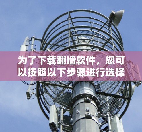 为了下载<strong>翻墙</strong>软件,您可以按照以下步骤进行选择和下载