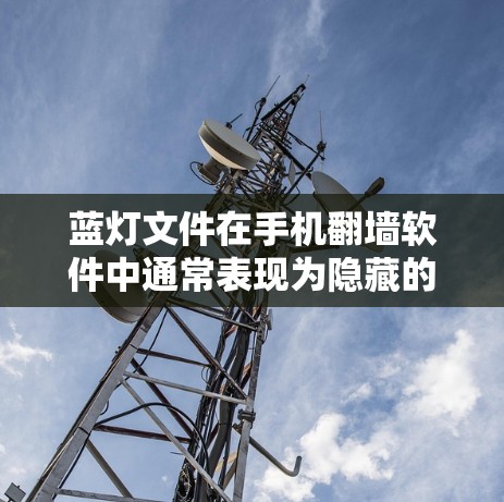 蓝灯文件在手机<strong>翻墙</strong>软件中通常表现为隐藏的脚本或程序，这些文件可能看起来像恶意软件，但实际上是安全的。识别和删除蓝灯文件可以帮助解决网络问题，避免误认为恶意软件