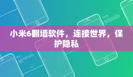 小米6<strong>翻墙</strong>软件,连接世界,保护隐私