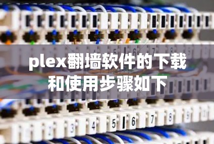 plex翻墙软件的下载和使用步骤如下