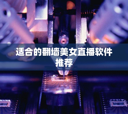 适合的<strong>翻墙</strong>美女直播软件推荐