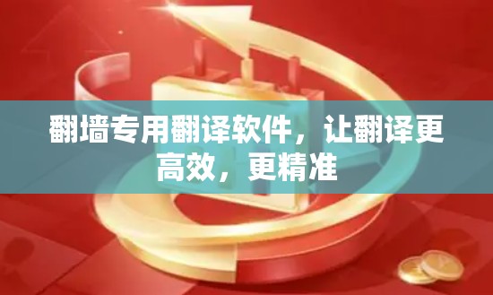 <strong>翻墙</strong>专用翻译软件,让翻译更高效,更精准