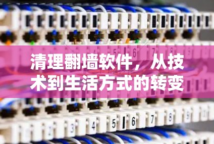 清理翻墙软件,从技术到生活方式的转变