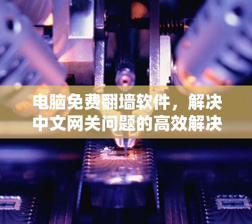 电脑免费<strong>翻墙</strong>软件，解决中文网关问题的高效解决方案