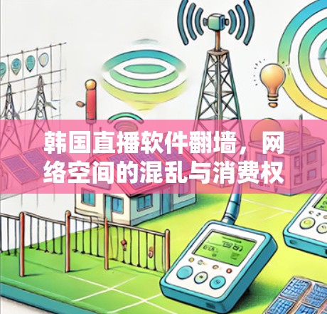 韩国直播软件翻墙，网络空间的混乱与消费权益的双重打击