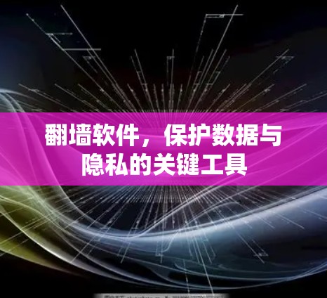 翻墙软件，保护数据与隐私的关键工具