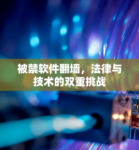 被禁软件翻墙，法律与技术的双重挑战