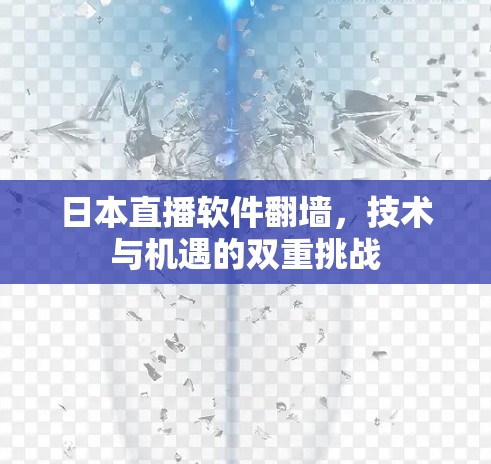 日本直播软件<strong>翻墙</strong>，技术与机遇的双重挑战
