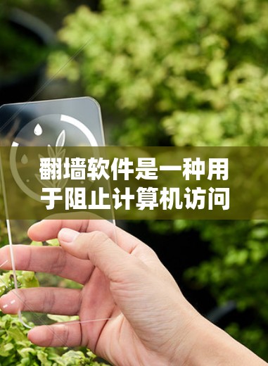 <strong>翻墙</strong>软件是一种用于阻止计算机访问被封锁网站或让计算机访问允许的网站的工具。以下是一步步的指南，帮助您下载并使用<strong>翻墙</strong>软件