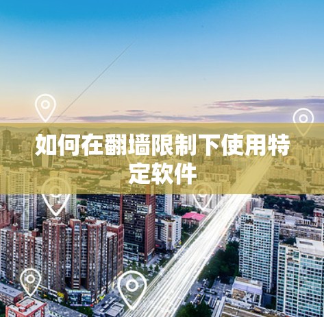 如何在<strong>翻墙</strong>限制下使用特定软件