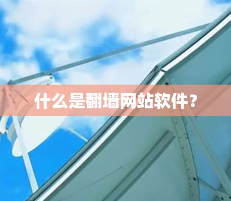 什么是<strong>翻墙</strong>网站软件？